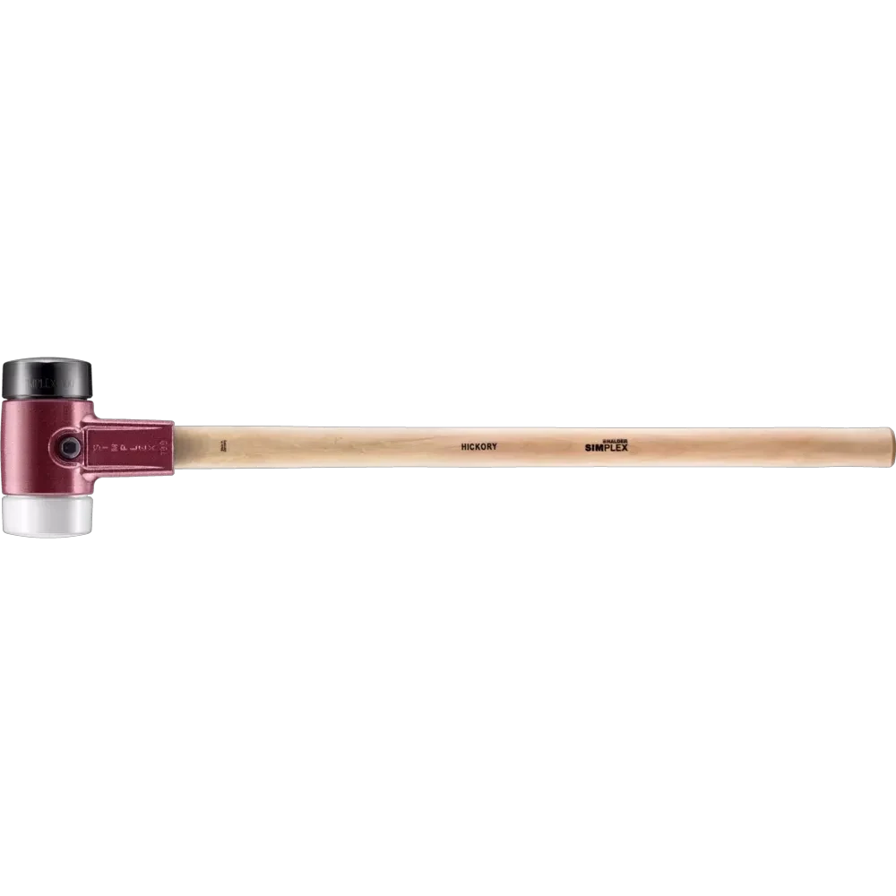 Halder Simplex soft-face sledge hammer, cast iron housing - Rubber composition / Superplastic by Halder