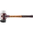 Halder Simplex soft-face mallet, cast iron housing - "Stand-Up" / Superplastic by Halder