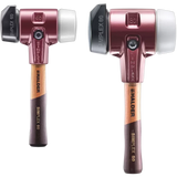 Halder Simplex soft-face mallet, cast iron housing - "Stand-Up" / Superplastic - Short Handle by Halder