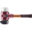 Halder Simplex soft-face mallet, cast iron housing - "Stand-Up" / Superplastic - Short Handle by Halder
