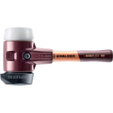 Halder Simplex soft-face mallet, cast iron housing - "Stand-Up" / Superplastic - Short Handle by Halder