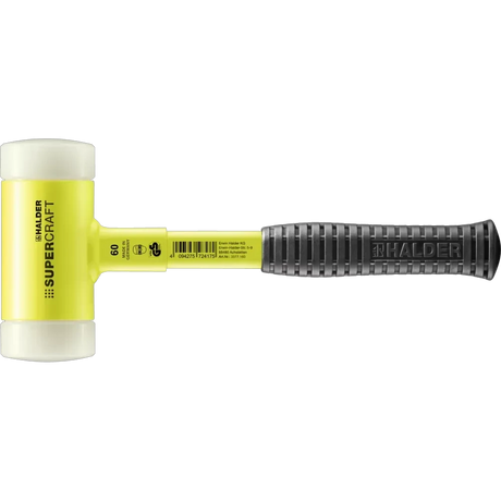 Halder Supercraft soft-face mallet, steel tube handle by Halder