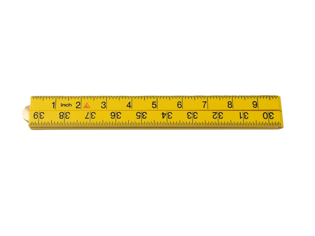 Hultafors G64-1-4-16 Polycarbonate Folding Rule 1m