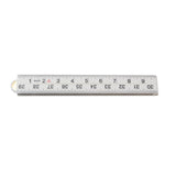 Hultafors G64-1-4-18VI ABS Plastic Folding Rule 1m