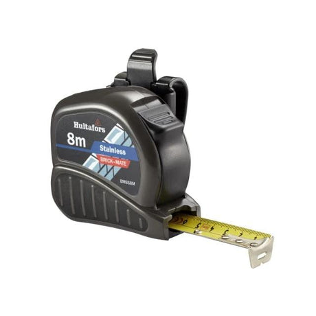 Hultafors Stainless Steel Brick-Mate Pocket Tape 8m (Width 25mm) by Hultafors