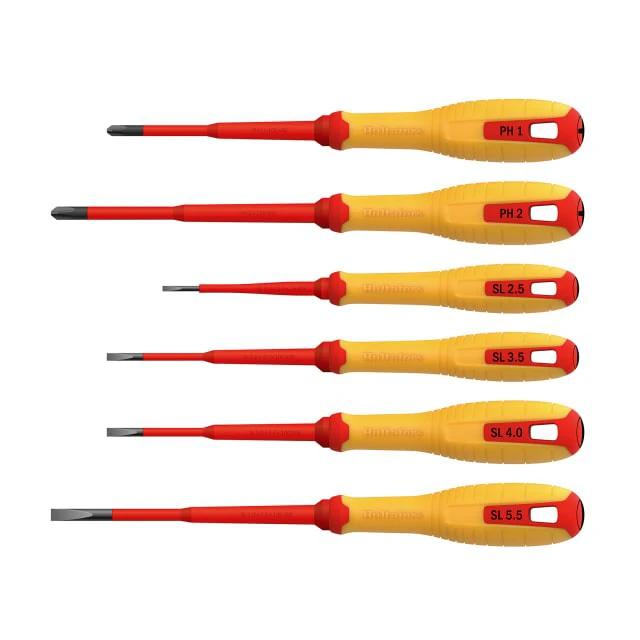 Hultafors Phillips & Slotted Screwdriver Set, 6 Piece by Hultafors