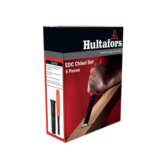 Hultafors Scandinavian Butt Chisel Set, 5 Piece by Hultafors