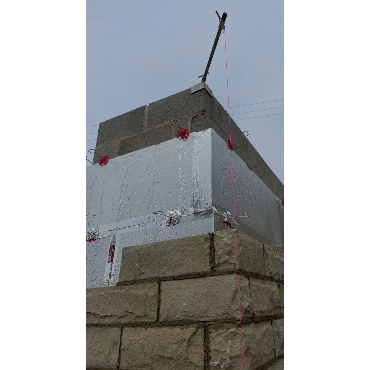 Rhinobuild Stone Pro Profile - Plumbline Alternative for Stonework