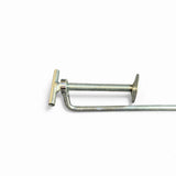 Internal Clamp - T-Bar Perp Joint (103mm / half brick) by Rhinobuild