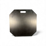 Rhinoboard Bricklayers Spot Board 595x595mm, integrated handle, impact resistant polymer surface.