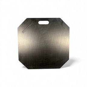 Rhinoboard Bricklayers Spot Board 595x595mm, integrated handle, impact resistant polymer surface.