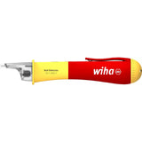 12–1,000V AC – Yellow and red non-contact voltage detector with clip and label