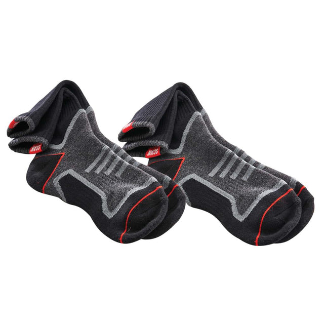 Scan Work Socks Twin Pack