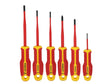 Stanley FatMax FMHT65765-0 six-piece insulated slotted and Pozidriv screwdriver set