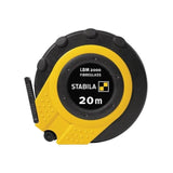 Stabila - Tape Measure - LBM 2000 Closed Fibreglass with Shatterproof Housing and Nylon-Wrap Blade for Professionals by Stabila
