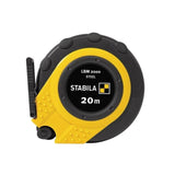 Stabila Tape Measure LBM 2000 Closed Steel - Shock-Absorbent Housing, Nylon-Wrap Blade For Builders by Stabila