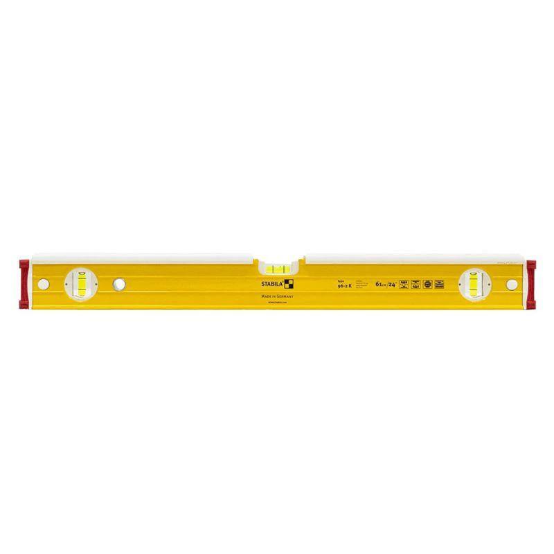 Stabila Masons Spirit Level 96-2-K With Protective Shield And Three Vials For Professionals by Stabila