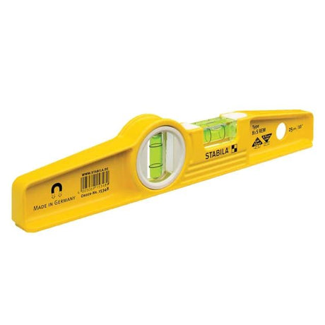 Stabila Torpedo Level 81S REM Rare Earth Magnetic 25cm For Steel Frame Builders Pro by Stabila