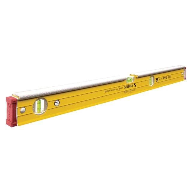 Stabila Masons Spirit Level 96-2-K With Protective Shield And Three Vials For Professionals by Stabila