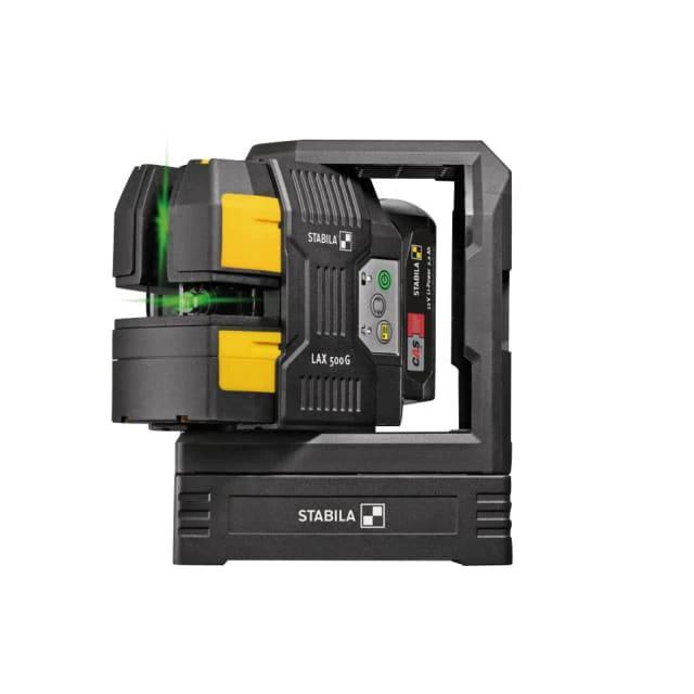 Stabila Cross Line Laser LAX 500 G With Plumb Points Green Beam For Precision Professionals by Stabila