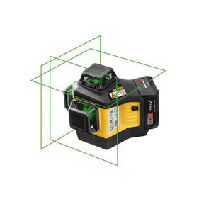 Stabila LAX 600 G Multi-Line Laser 3x360 Green 12V Li-Ion Self-Levelling For Pro Builders by Stabila