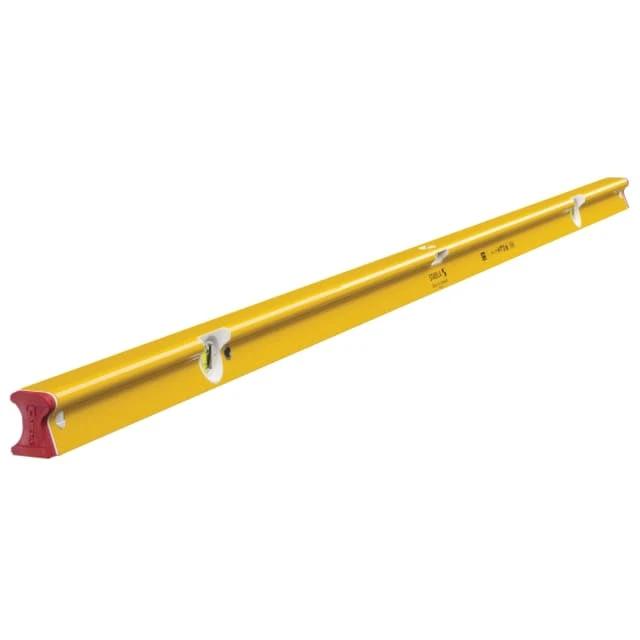 Stabila Spirit Level R Type Ultra Robust Aluminium Five Chamber R Profile with Removable End Caps for Builders by Stabila