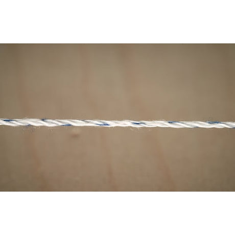 STANLEY STHT47311-0 twisted white and blue line, close-up side view.