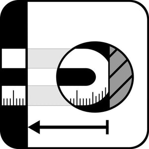 Deep hole scale