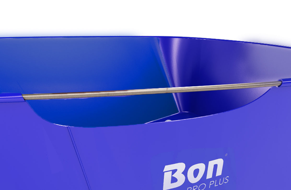 Bon Tool 6 Cu Ft Steel Tray Wheelbarrow – Wood – detail 1