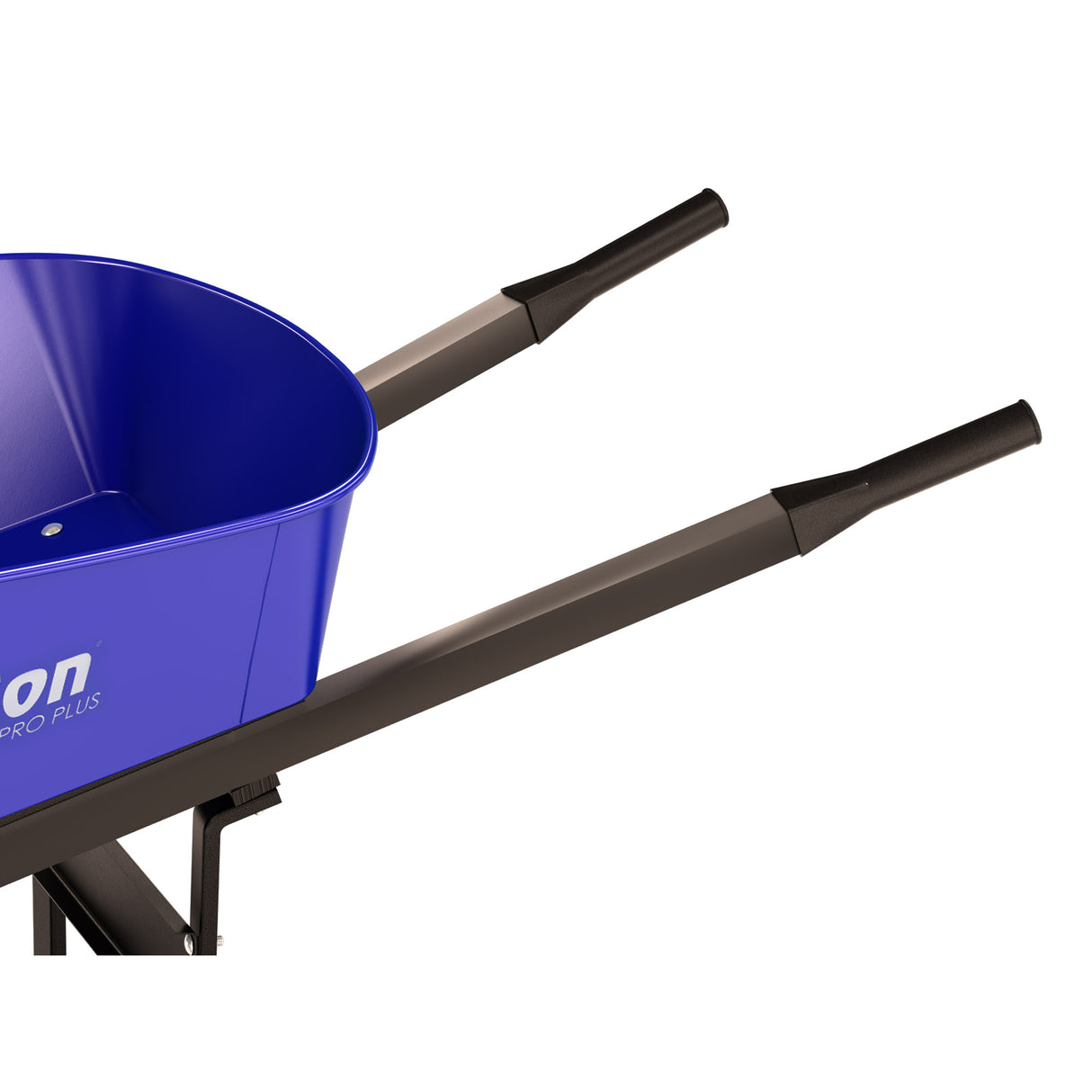 Bon Tool 6 Cu Ft Steel Tray Wheelbarrow – Steel – detail 1