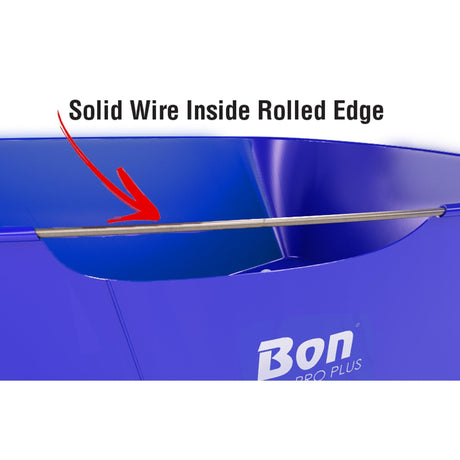 Bon Tool 6 Cu Ft Steel Tray Wheelbarrow – Steel – detail 2