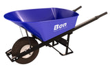 Bon Tool 6 Cu Ft Steel Tray Wheelbarrow – Steel – 28-900