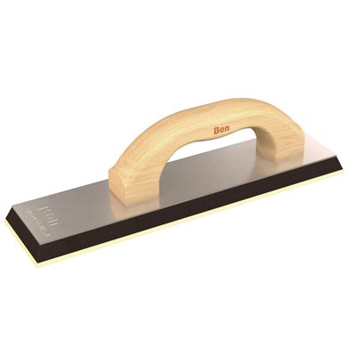 Bon Tool 87-342 grout float with offset wood handle