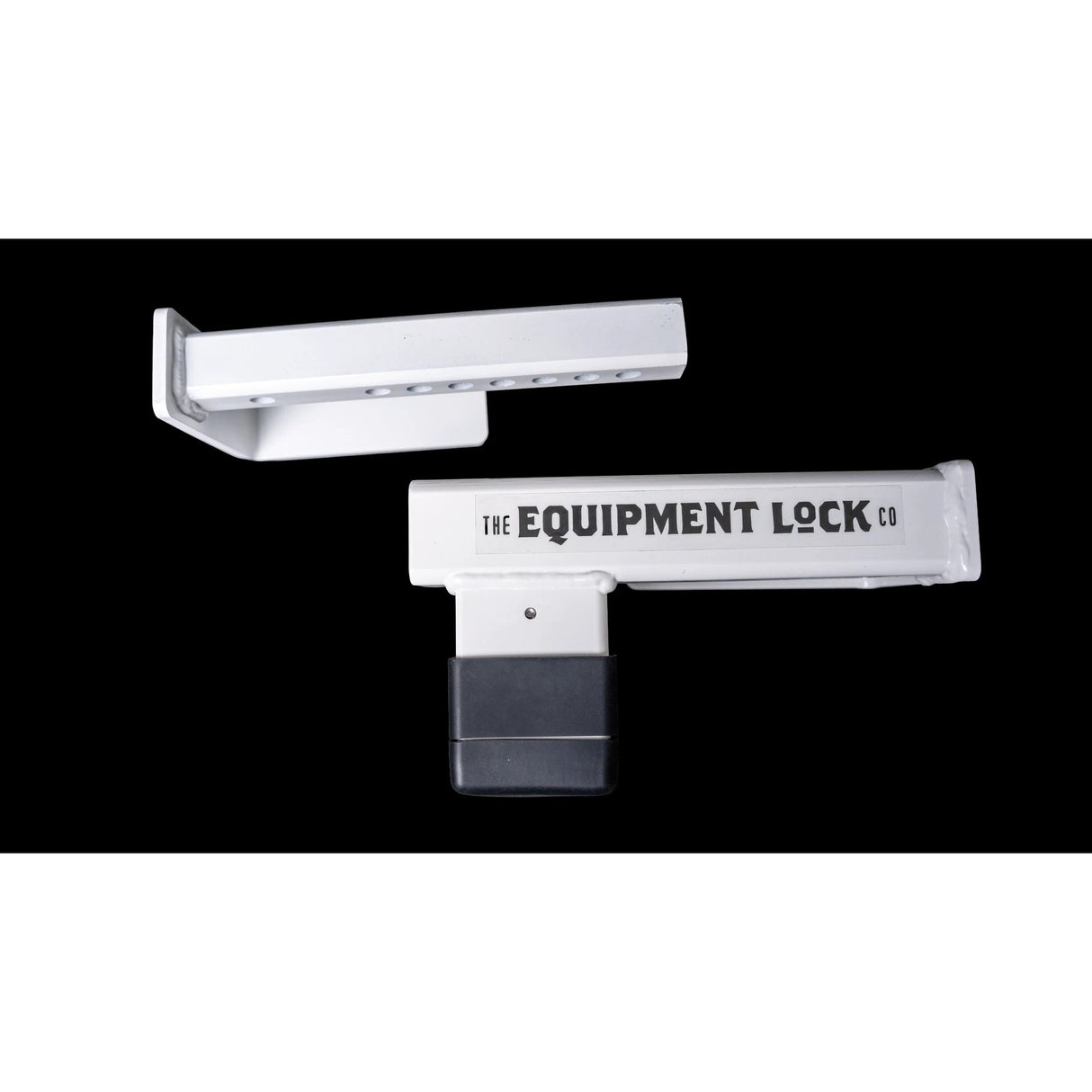 Shipping Container Lock Dual Door Security for semi-trailers; two-door cargo lock with mounting bracket.
