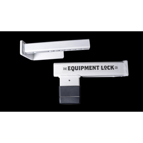 Shipping Container Lock Dual Door Security for semi-trailers; two-door cargo lock with mounting bracket.