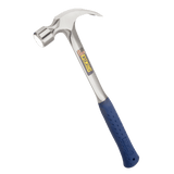 22oz - Estwing E3/22C blue grip smooth face framing hammer