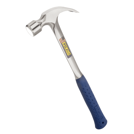 22oz - Estwing E3/22C blue grip smooth face framing hammer