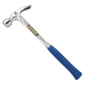 22oz - Estwing E3/22CM blue grip milled face framing hammer