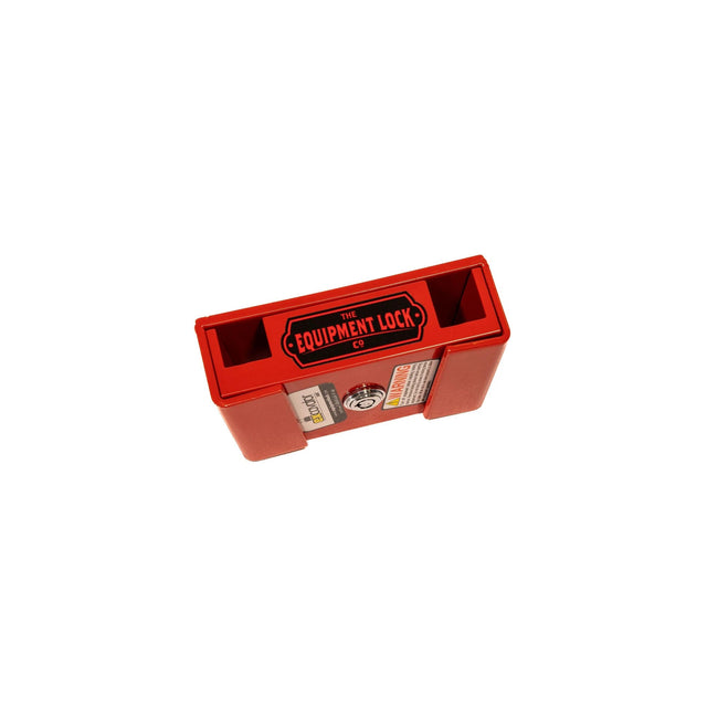 Excavator Lock Secures Drive Controls In Opposite Directions For Small And Large Machines by The Equipment Lock Company
