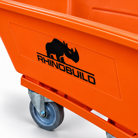 RhinoTub Roll logo detail