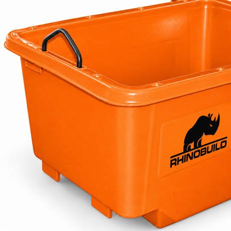 Rhinobuild Versatile RhinoTub - short-end lifting handle close-up