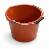 Terracotta Hoddy Bucket – rear view