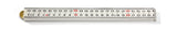Hultafors G59 four-fold rule - White #colour_White