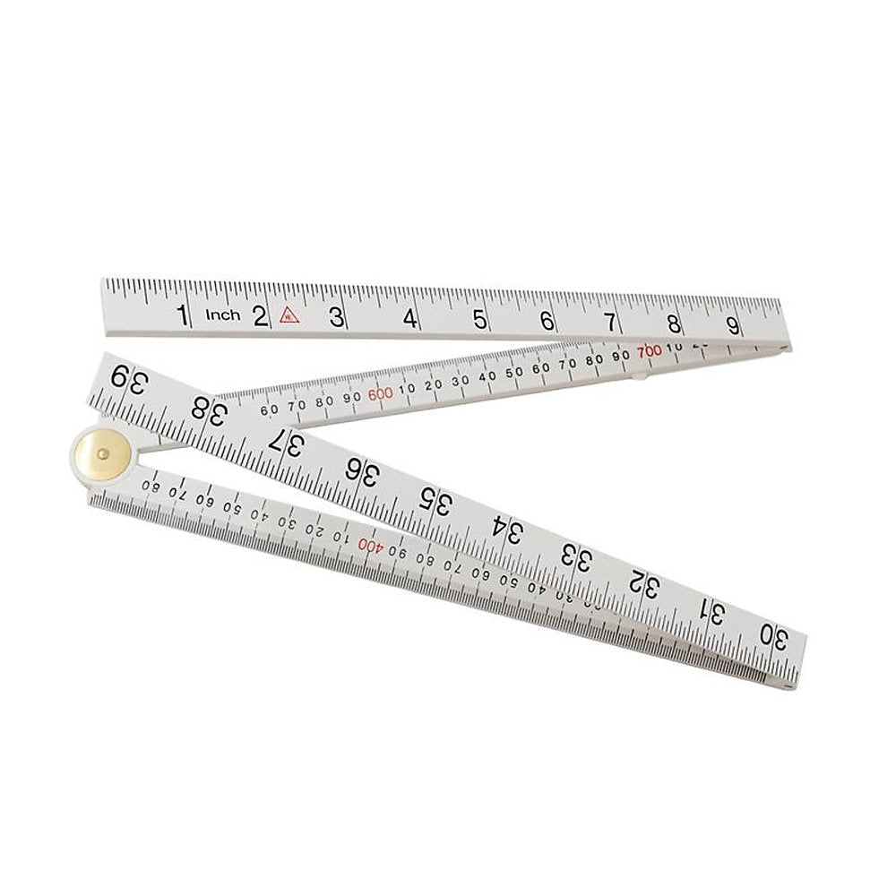 Hultafors G64-1-4-18VI ABS Plastic Folding Rule 1m