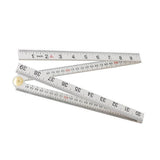 Hultafors G64-1-4-18VI ABS Plastic Folding Rule 1m