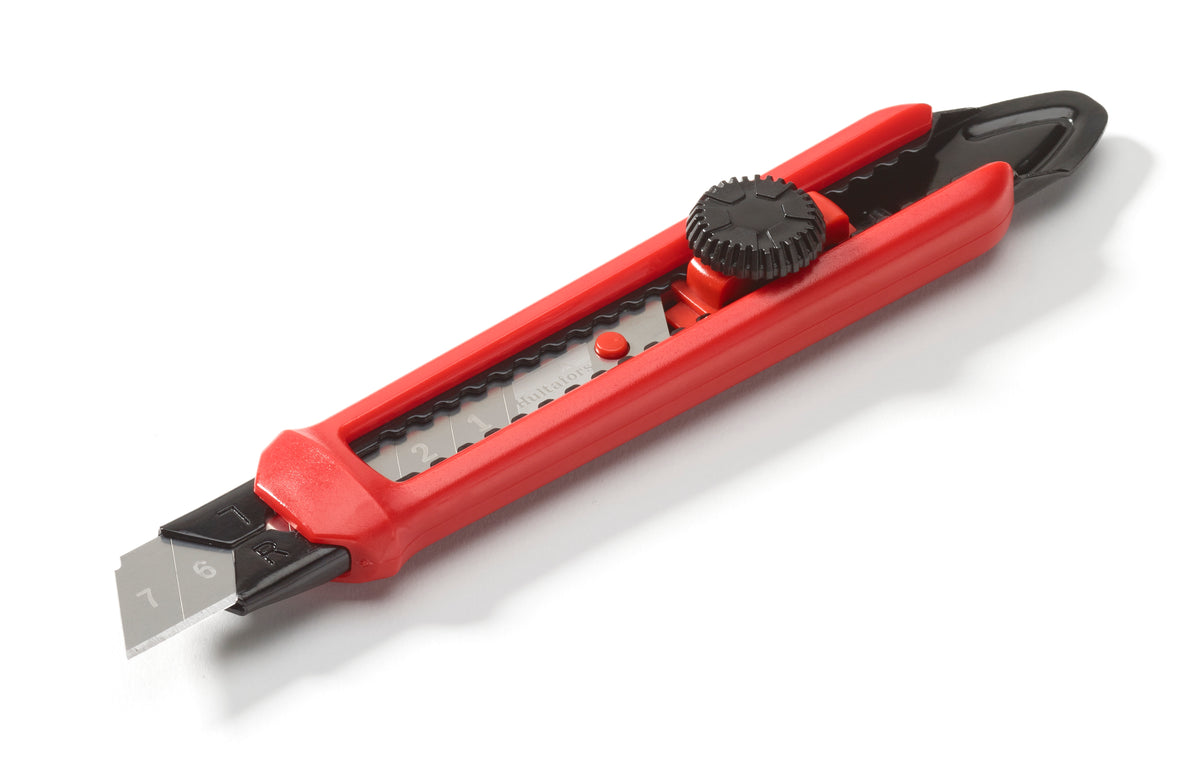 Hultafors SFP 18mm Snap-Off Knife with Tail Fin - Wheel lock (SFP 18W) #lock-type_Wheel lock (SFP 18W)