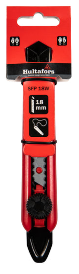 Hultafors SFP 18mm Snap-Off Knife with Tail Fin - Wheel lock (SFP 18W) #lock-type_Wheel lock (SFP 18W)