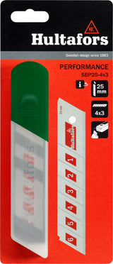 Hultafors SBP 25 Performance Snap-Off Blades – 25mm, Pack of 12 - image 2