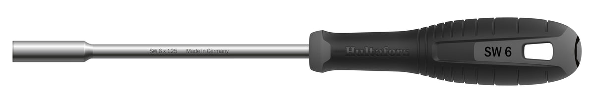 Hultafors Hex Nutdriver – 125mm Shaft - 6mm #size_6mm