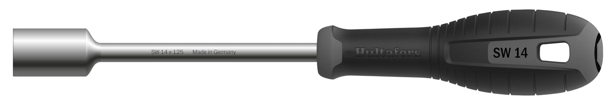 Hultafors Hex Nutdriver – 125mm Shaft - 14mm #size_14mm